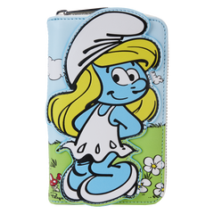 Loungefly Smurfs - Smurfette Cosplay Zip Around Wallet