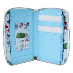 Loungefly Smurfs - Smurfette Cosplay Zip Around Wallet