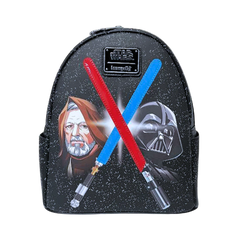 Loungefly Star Wars - Darth Vader & Obi-Wan Light-Up US Exclusive Mini Backpack