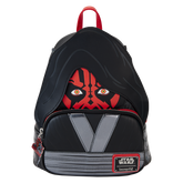 Loungefly Star Wars: The Phantom Menace 25th Anniversary - Darth Maul with Hood Mini Backpack