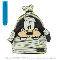 Loungefly Disney - Mummy Goofy Mini US Exclusive Backpack UV Glow