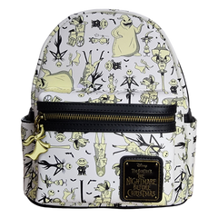 Loungefly Nightmare Before Christmas - Christmas US Exclusive Glow Mini Backpack