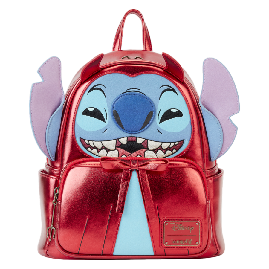 Loungefly Disney Stitch Devil Cosplay Mini Backpack Bemine