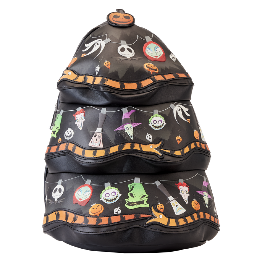 Loungefly Nightmare Before Christmas - Tree String Lights Glow Mini Backpack