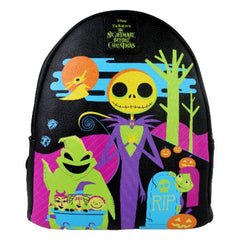 Loungefly The Nightmare Before Christmas - Blacklight US Exclusive Mini Backpack