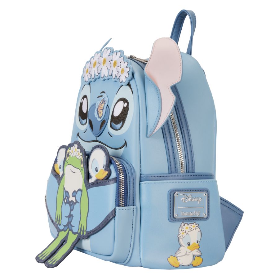 Loungefly Lilo & Stitch - Springtime Stitch Cosplay Mini Backpack
