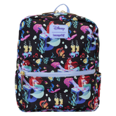 Loungefly The Little Mermaid (1989) 35th Anniversary - Life Is The Bubbles Nylon Backpack
