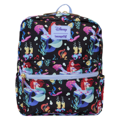 Loungefly The Little Mermaid (1989) 35th Anniversary - Life Is The Bubbles Nylon Backpack