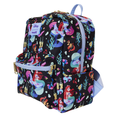 Loungefly The Little Mermaid (1989) 35th Anniversary - Life Is The Bubbles Nylon Backpack