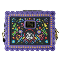 Loungefly Coco - Miguel Calavera Floral Skull Crossbody Bag
