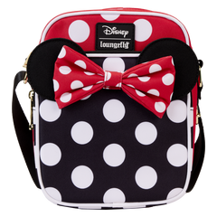 Loungefly Disney - Minnie Rocks The Dots Nylon Passport Crossbody