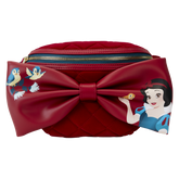 Loungefly Snow White (1937) - Classic Bow Velvet Belt Bag