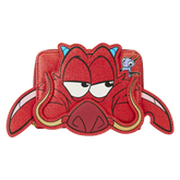 Loungefly Mulan - 25th Anniversary Mushu Glitter Cosplay Cosplay Zip Wallet
