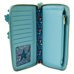 Loungefly The Little Mermaid (1989) - Ariel Princess Lenticular Zip Around Wallet