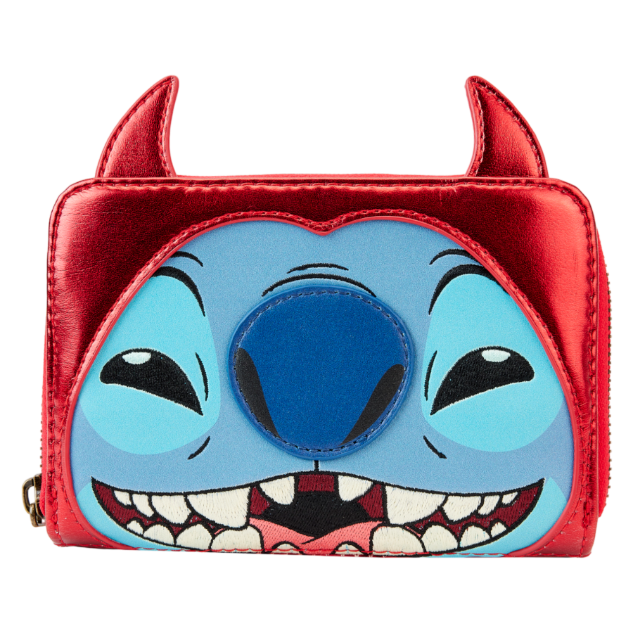 Loungefly Disney - Stitch Devil Cosplay Zip Around Wallet