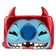 Loungefly Disney - Stitch Devil Cosplay Zip Around Wallet