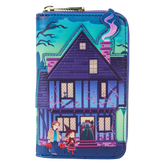 Loungefly Hocus Pocus - Sanderson Sisters' House Glow Zip Around Wallet