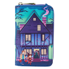 Loungefly Hocus Pocus - Sanderson Sisters' House Glow Zip Around Wallet