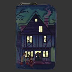 Loungefly Hocus Pocus - Sanderson Sisters' House Glow Zip Around Wallet