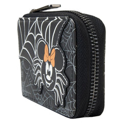 Loungefly Disney - Minnie Mouse Spider Glow Accordion Wallet