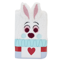 Loungefly Alice iW (1951) - White Rabbit Cosplay Zip Around Wallet