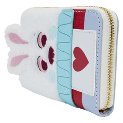 Loungefly Alice iW (1951) - White Rabbit Cosplay Zip Around Wallet