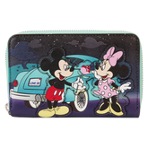 Loungefly Disney - Mickey & Minnie Date Drive-In Zip Wallet