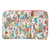 Loungefly Where's Wally - Art Print Zip Around Wallet