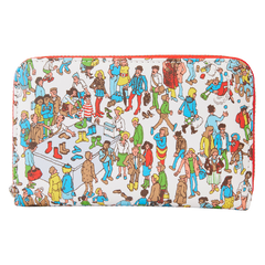 Loungefly Where's Wally - Art Print Zip Around Wallet