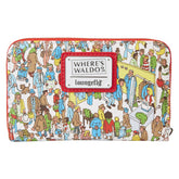 Loungefly Where's Wally - Art Print Zip Around Wallet