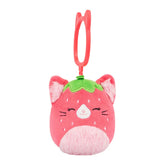 OLMA Strawberry Cat - 3.5" CLIP Squishmallow Plush