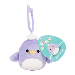 Daquarius Purple Duck - 3.5" Squishmallow CLIP Plush