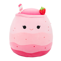 DEBBIE Strawberry Smoothie - 5" Drinks Squishmallow Plush