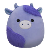 WISTERIA Purple Fuzzy Cow - 8" "Squishmallow Day" Plush