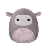 ELEA Grey Lamb Floral Belly- 12" EASTER SQUISHMALLOWS