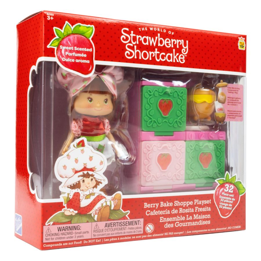 Strawberry sales shortcake playset