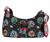 Loungefly Marvel Comics - Avengers Floral Tattoo Shoulder Bag
