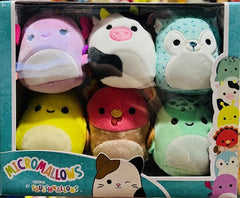 CONNOR Set 6 Pack - 2.5" Micromallows - Blind Plush Squishmallows