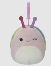 Silvina The Snail - 3.5" Clip On Plush Squishmallow