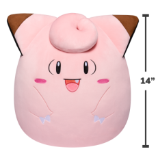 Clefairy -  14" Squishmallow Pokemon Plush