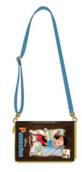 Loungefly Pinocchio (1940) - Classic Book Convertible Crossbody Bag