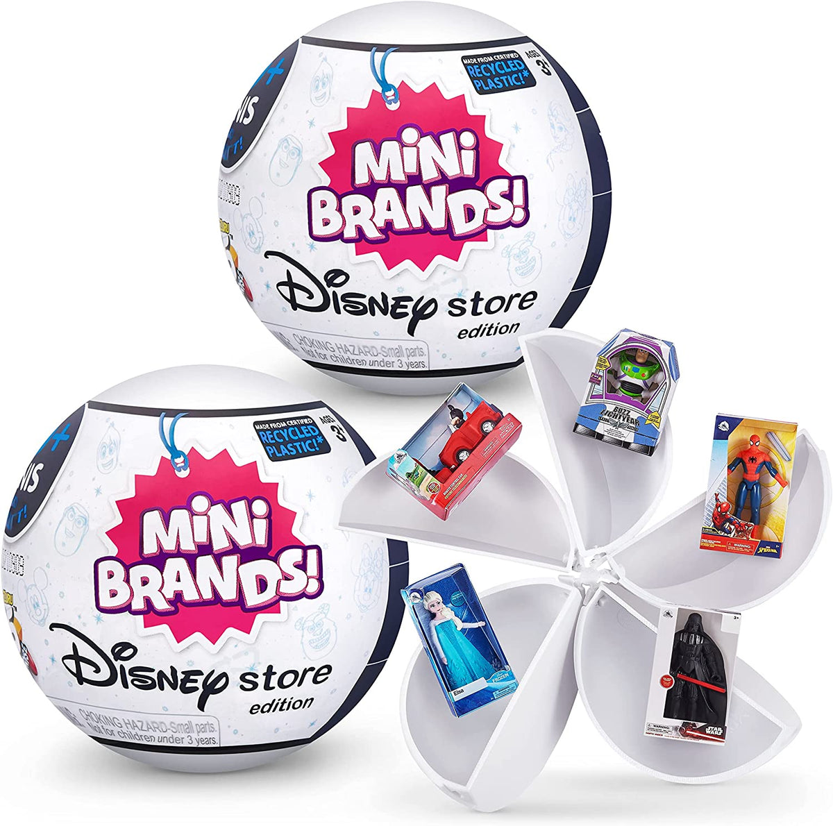 5 Surprise Disney Store Mini Brands Series 1 - Mystery Capsule