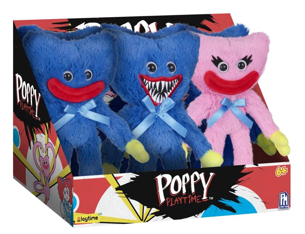Official Poppy Playtime 8 Plushes Huggy Wuggy Kissy Missy 1x