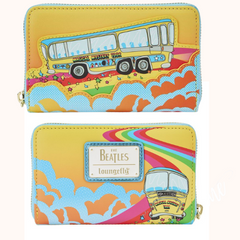 Loungefly The Beatles - Magical Mystery Tour Bus Zip Wallet