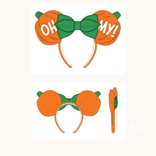 Loungefly Disney - Minnie Mouse Pumpkin Oh My Ears Headband
