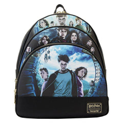 Loungefly Harry Potter - Trilogy Series 2 Triple Pocket Mini Backpack