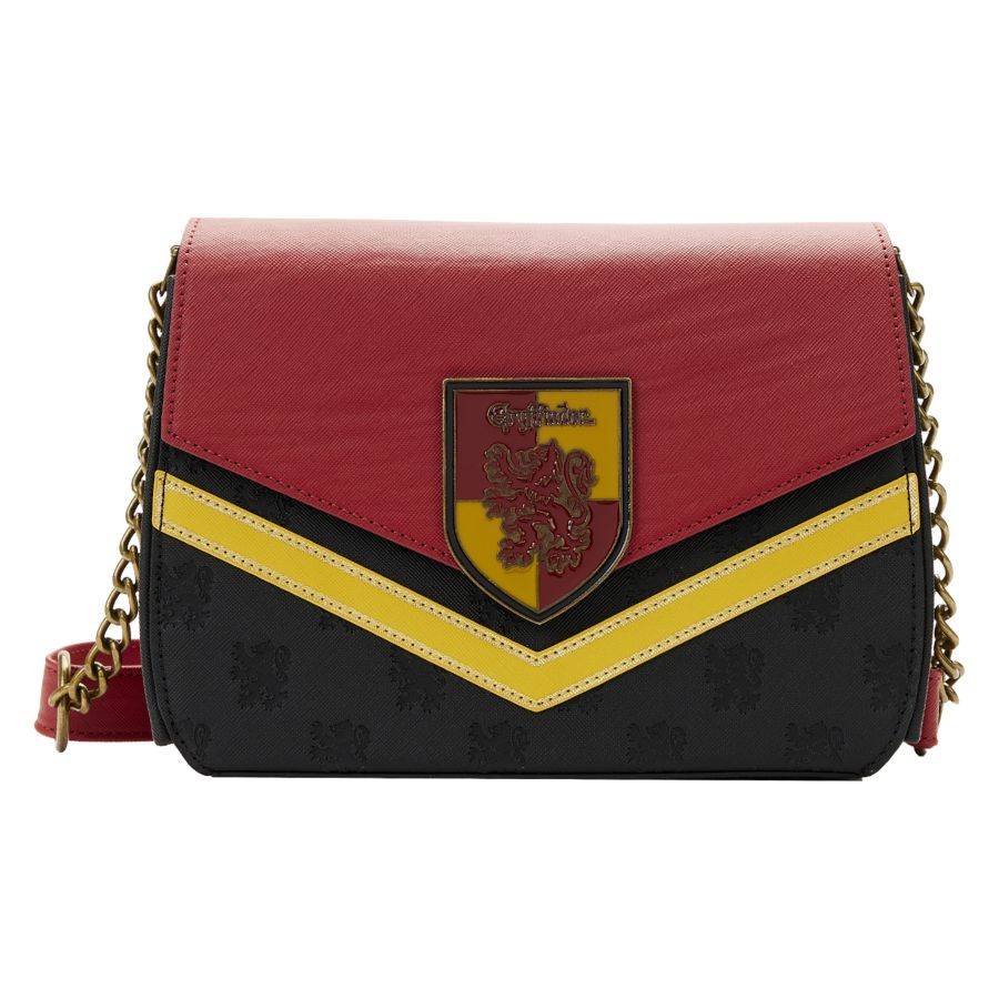 Loungefly Harry Potter Gryffindor Chain Strap Crossbody Bemine