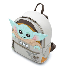 Loungeflly Star Wars: The Mandalorian - The Child Cradle Mini Backpack
