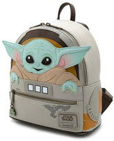 Loungeflly Star Wars: The Mandalorian - The Child Cradle Mini Backpack