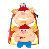 Loungefly Alice in Wonderland (1951) - Tweedle Dee & Dum Mini Backpack